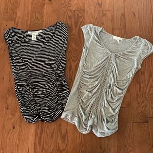 2-4-1 shirts with ruching